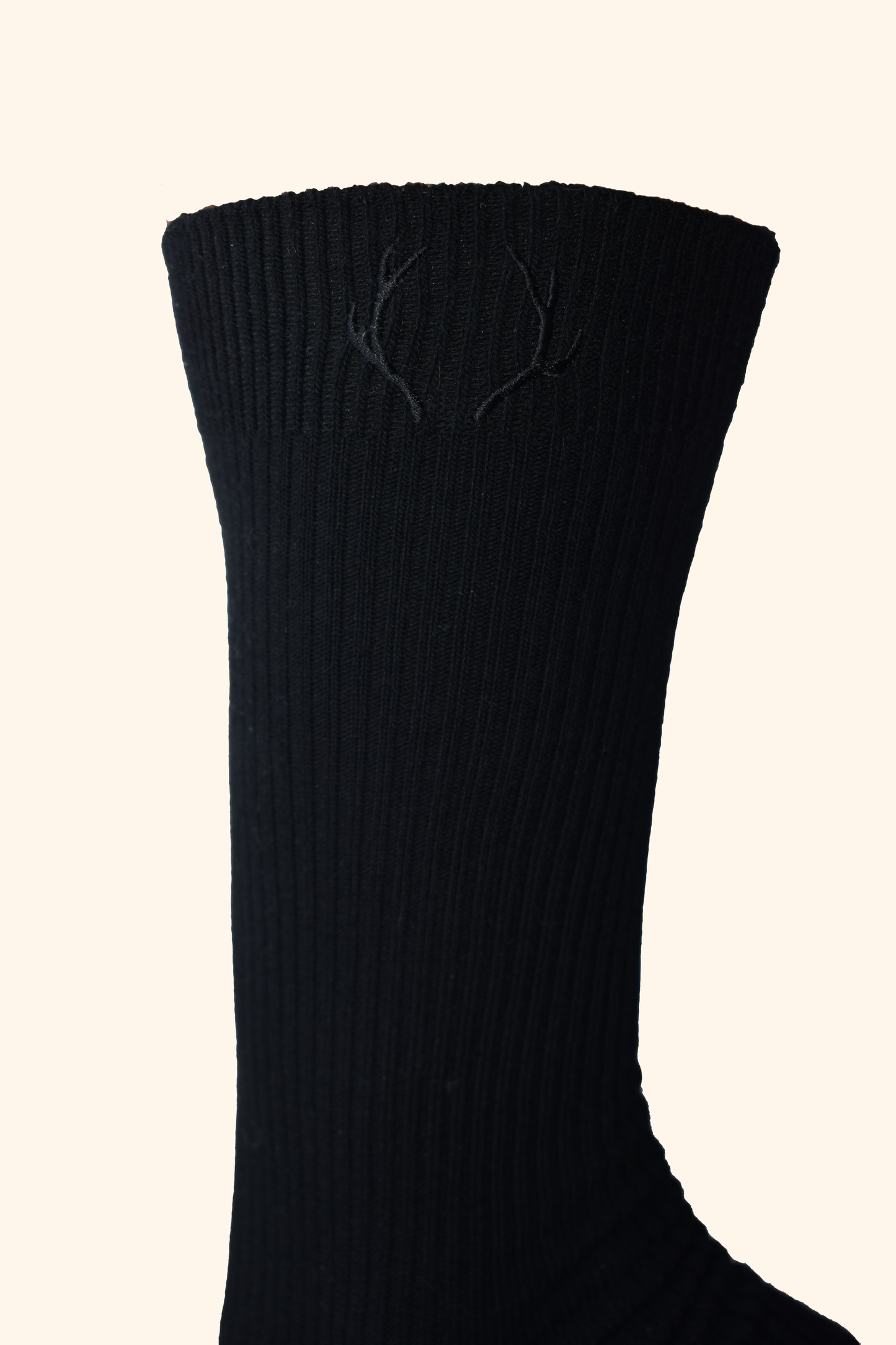 GENTS SOCKS BLACK (2 PACK)