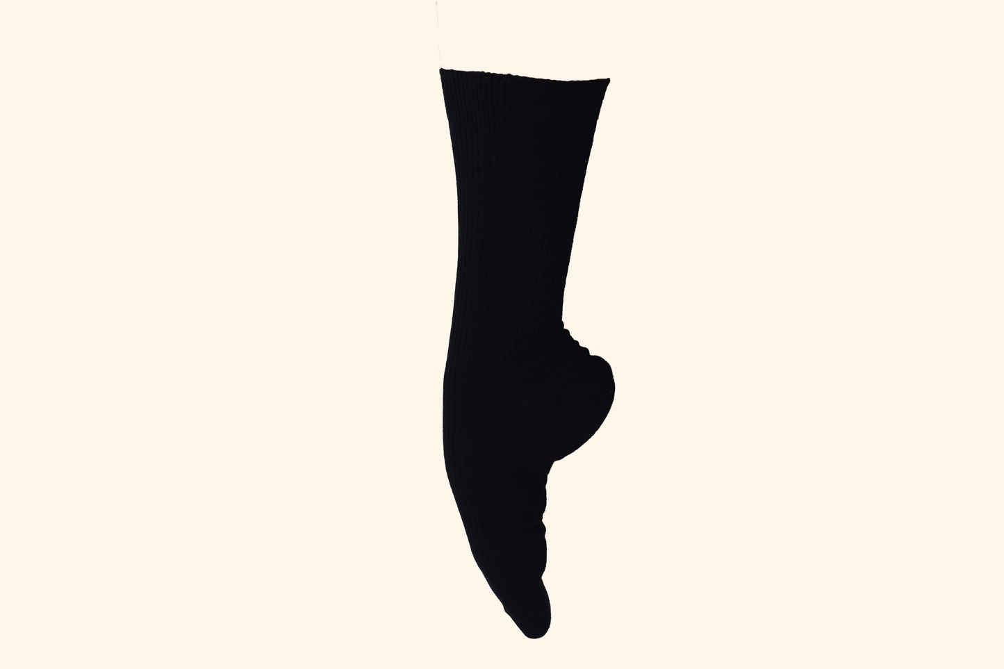 GENTS SOCKS BLACK (2 PACK)